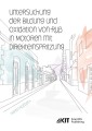 Untersuchung der Bildung und Oxidation von Ruß in Motoren mit Direkteinspritzung Cover