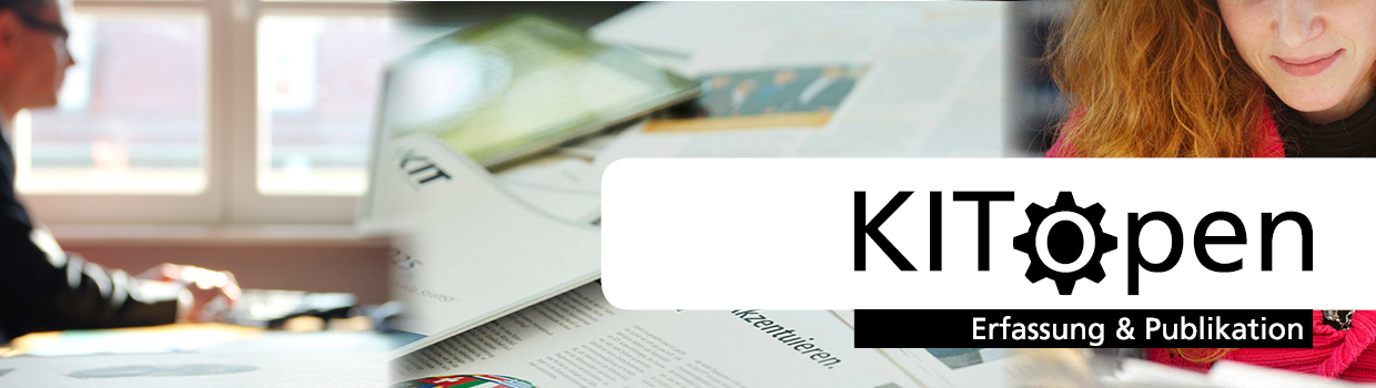 Grafik KITopen - Erfassung und Publikation 