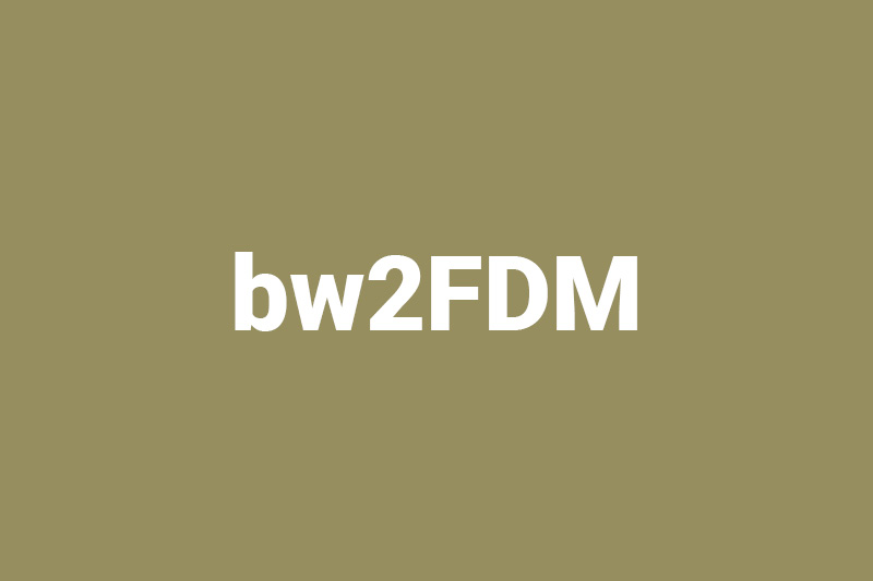 Abgeschlossenes Projekt bw2FDM