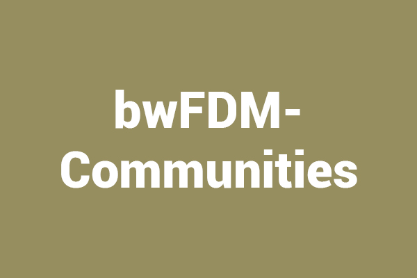 Abgeschlossenes Projekt bwFDM-Communities: Forschungsdatenmanagement Baden-Württemberg
