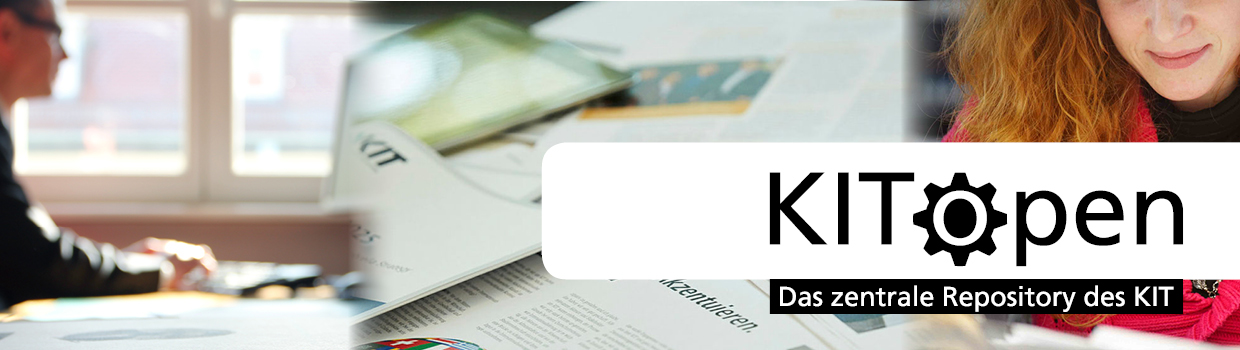 Collage. Fotos und Grafik: KIT Grafik KITopen - das zentrale Repository des KIT
