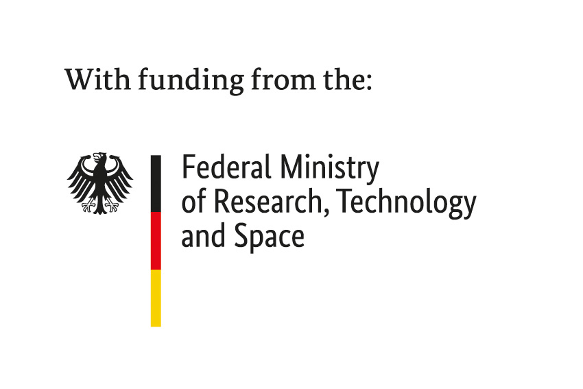 With funding from the Federal Ministry of Research, technology and Space (BMFTR)