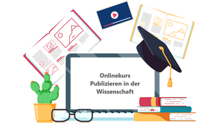 Grafik: Onlinekurs Publizieren in der Wissenschaft