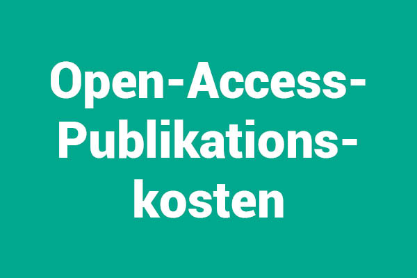 Grafik Projekt Open-Access-Publikationskosten 