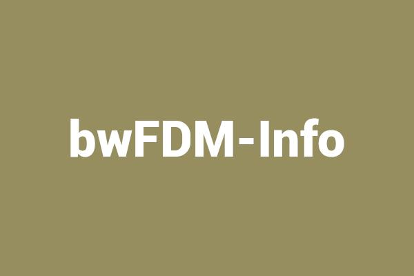 Abgeschlossnes Projekt bwFDM-Info – bwForschungsdatenmanagement-Info