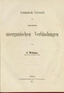 Systematische Zusammenstellung der sogenannten unorganischen Verbindungen