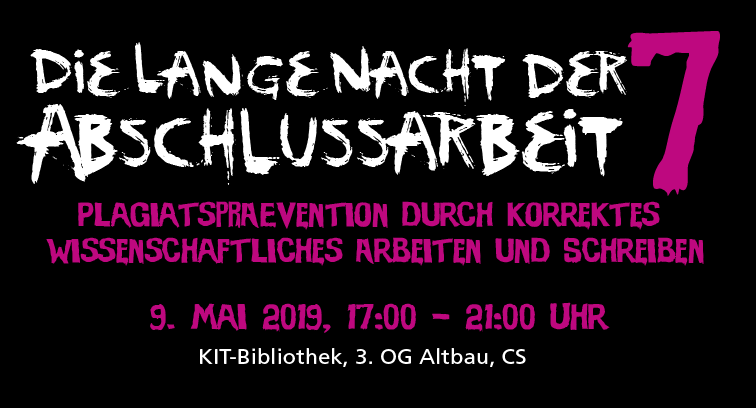 Lange Nacht der Abschlussarbeit 2019