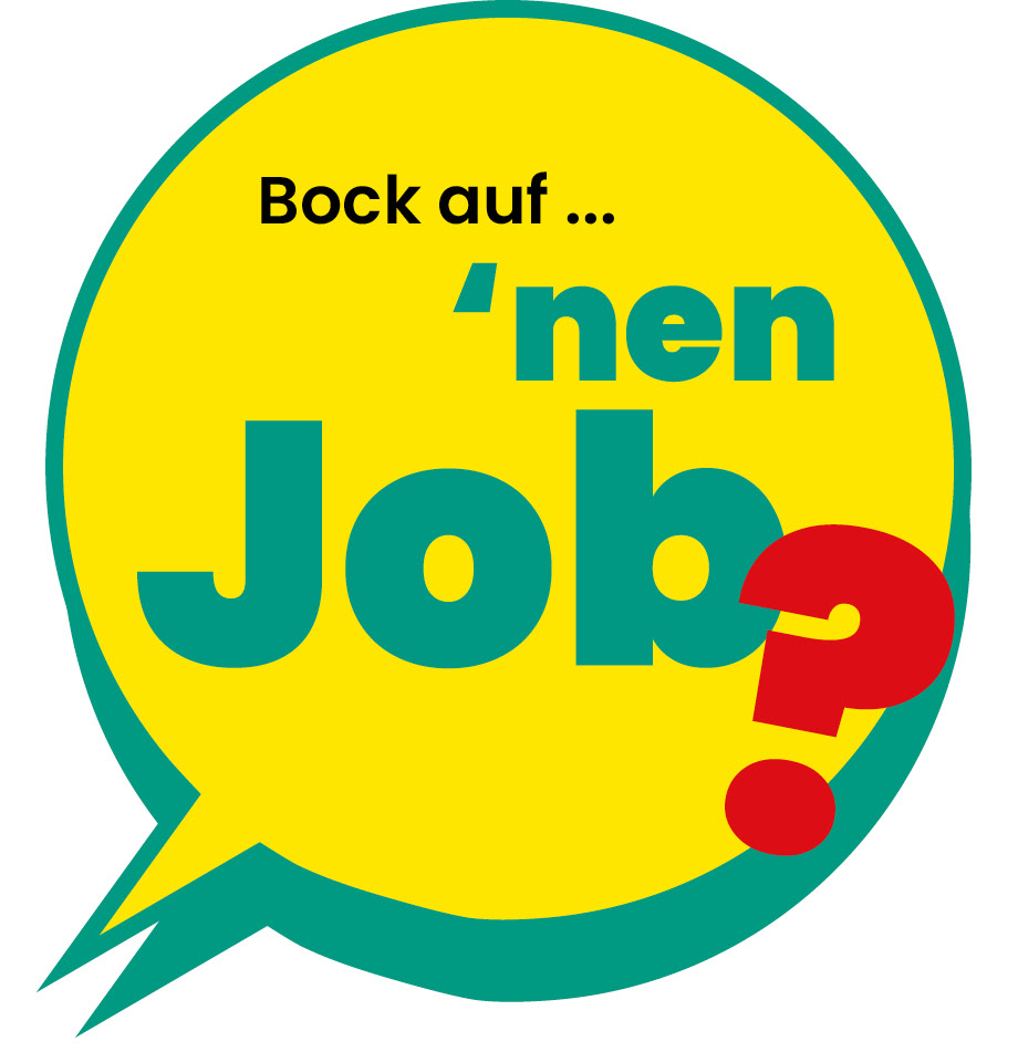 Keyvisual "Bock auf 'nen Job"