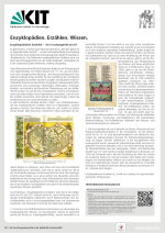 Plakat : Enzyklopädisches Erzählen – ein Forschungsfeld am KIT